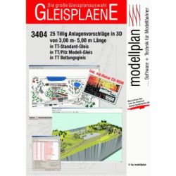 3404 Tillig TT-Gleispläne in 3D (USB-Stick)