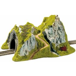 48670 Tunnel, 1-gleisig, gerade, 31x18x14 cm