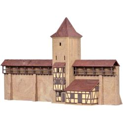 37108 Wehrturm mit Mauer Rothenburg o.d.Tauber