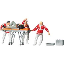 10532 Sanitäter mit Krankentrage