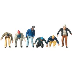 20263 Zirkusarbeiter und Zeltaufbau, 1:87