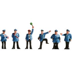 45280 Bahnpersonal, 6 Figuren