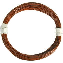 6892 Extradünner Spezialdraht 0,03 mm², braun, 5 m