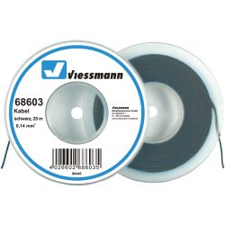 68603 Litze 0,14 mm2, 25 m, schwarz