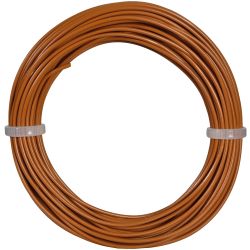 6865 0,14 mm2 Litze, 10 m, braun