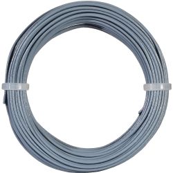 6868 0,14 mm2 Litze, 10 m, grau