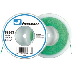 68663 Litze 0,14 mm2, 25 m, grün