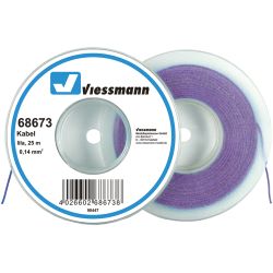 68673 Litze 0,14 mm2, 25 m, lila