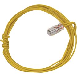 3505 Glühlampe klar, 3,2 mm, 16 V, 30 mA, 2 Kabel