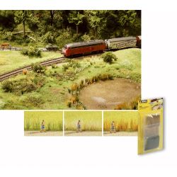 07060 Schilfgras-Sortiment, grün, beige, braun