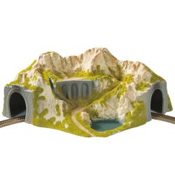 05130 Ecktunnel, 1-gleisig, 41 x 37 x 20 cm