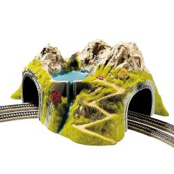 05180 Ecktunnel, 2-gleisig, 43 x 41 x 23 cm