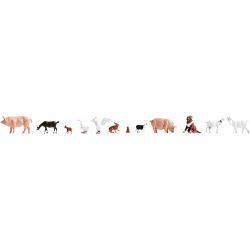 15711 Tiere auf dem Bauernhof, 12 Figuren