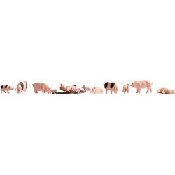 15712 Schweine, 12 Figuren