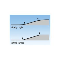 99359 Auffahrt ohne Böschung, 1-gl. Länge 175 cm