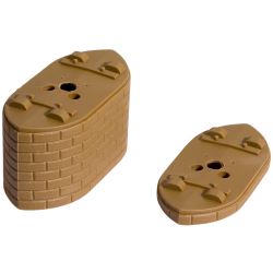 21400 Pontonpfeiler-Element, 30 mm hoch 5 Stück