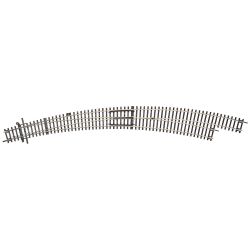 42477 Roco Line 2,1 mm Bogenweiche rechts BWl 9/10