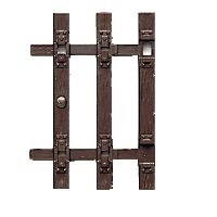 42600 Schwellenendstücke Roco Line Holz (12 Stück)