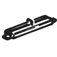 42611 Kunstoff-Isolierschienenverbinder Roco Line