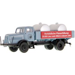 71022 IFA H6 Lkw Pritsche grau mit Tanks