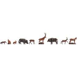 45745 Waldtiere, 9 Tiere