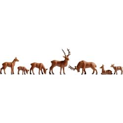 45730 Hirsche, 7 Figuren