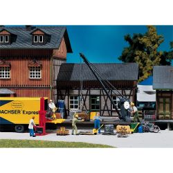 222176 Verladekran mit Ladegut