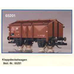 65201 Klappdeckel-Wagen, DR, Ep. III