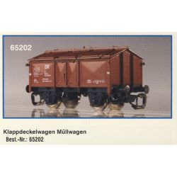 65202 Klappdeckel-Müllwagen, DR, Ep. IV
