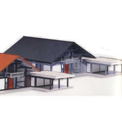 8247  HUF Haus grau / schwarz