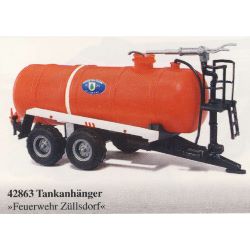 42863 Tankanhänger Feuerwehr Züllsdorf rot