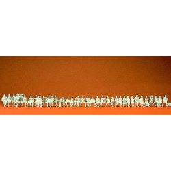 75101 Sitzende Reisende, 39 Figuren (unbemalt)