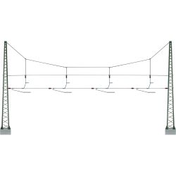 4163 Quertragwerk zum Überspannen von 4 Gleisen
