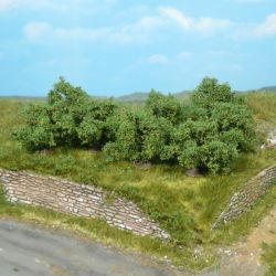 1735 Büsche, 4 cm hoch (8 Stück)