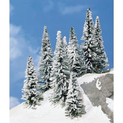 2161 Schneetannen, 7-12 cm hoch (8 Stück)