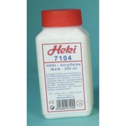 7104 Acrylfarben Schneeweiß 200 ml
