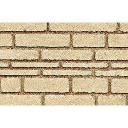 70602 behauene Natursteinmauer, 50x25cm, 2 Stück