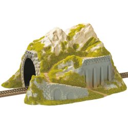 02221 Tunnel, 1-gleisig, gerade, 34 x 25 x 19 cm