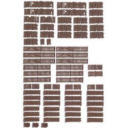 13096 Gartenzäune Großpackung, 72 Teile