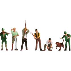 15060 Jäger und Holzfäller, 7 Figuren