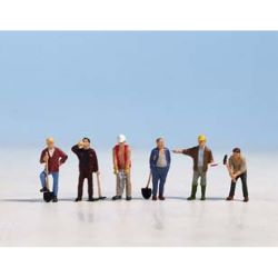 15110 Bauarbeiter, 6 Figuren