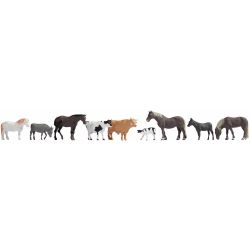 15713 Tiere auf dem Bauernhof, 9 Figuren