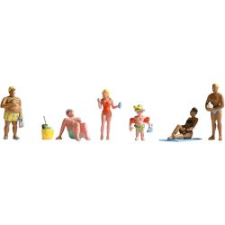 15850 Badende, 6 Figuren