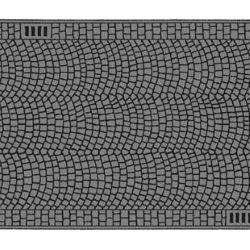 34222 Kopfsteinpflaster, 1 m lang