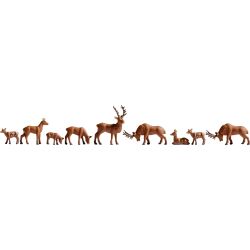 36730 Hirsche, 9 Figuren