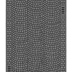 60722 Kopfsteinpflaster, 1 m lang, 66 mm breit