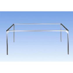 62520 Alu-Zargensystem, 220 x 120 cm