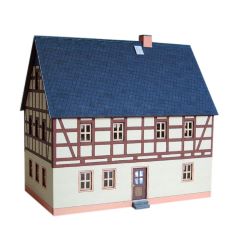 04-06-H0 Fachwerkhaus Erzgebirge Steinbach