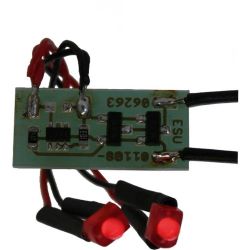 50705 Innenbeleuchtung, Schlußlicht, 2 LED, Rot
