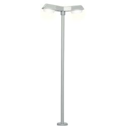 6097 Straßenleuchte modern doppelt